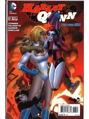 DC Comics New 52 Harley Quinn #13 First Printing 2014 Bagged Boarded Collector